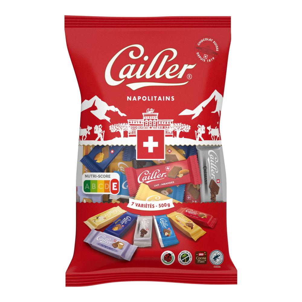 Cailler Napolitan Chocolate 100-Pack