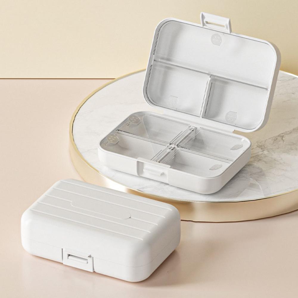 Portable Jewelry Box Mini Storage Box Durable Pill Case Earrings