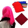 Tassel Shawl Square Scarf Breathable Scarf Cloak Solid Color Wrap Shawls  Daily