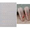 Nail Foils Self Adhesive Nail Art Decoration Stripe Nails Decals Manicure 3D Lines Nail Sticker