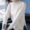 Sweater for Women Autumn Winter Lightweight Warm Knitted Stretchy Long Sleeve Tops