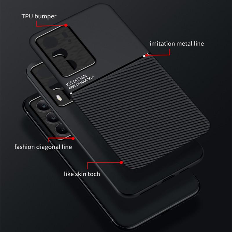 Прочный нескользящий чехол для Realme C71 C75 4G Защитная крышка Магнитный держатель-присоска Coque Fundas Capa