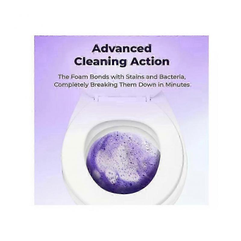 (3PCS)Fizzclean Toilet Foam Cleaner, Insta-Action Fizzclean Foam Cleaner