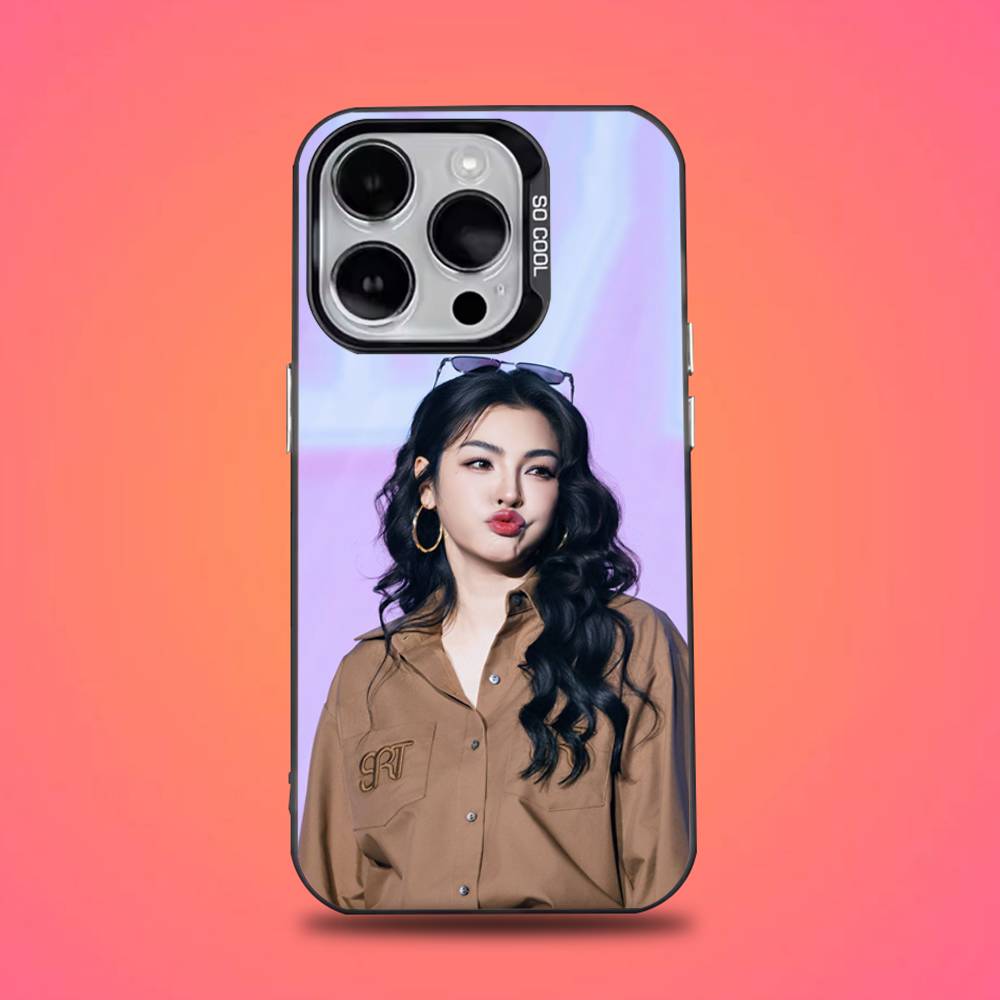 Чехол для телефона Peraya M-Malisorn F-Faye для iPhone 11,12,13,14,15,16,17,Pro,Max,Plus,E,Air,Mini, IMD, Матовый черный