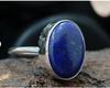 Lapis Lazuli Gemstone Ring, 925 Sterling Silver Ring, Women Ring, Gift For Her, Handmade Ring, Bezel Ring, Silver Jewelry