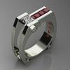 European and American Fashion Zircon-Inlaid Rings - Cross-Border Hot Accessories