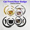 1pcs ABS 109mm 158mm for Cadillac SRX ATS XTS Car Front Grille Emblem Rear Tail Bumper Trunk Sticker Badge Styling Accessories