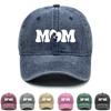 Белая Бейсболка Snapback с принтом MOM Регулируемая Унисекс Бейсбольная Кепка Всесезонная Кепка Унисекс Для Повседневной Носки Путешествий Гольфа