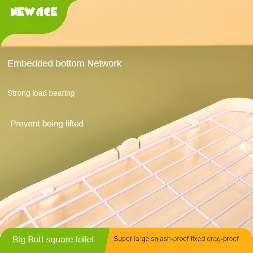 Туалет для кроликов Туалет для морской свинки Туалет для кроликов Дезодорант с фиксированным брызгозащищенным противооткидным механизмом