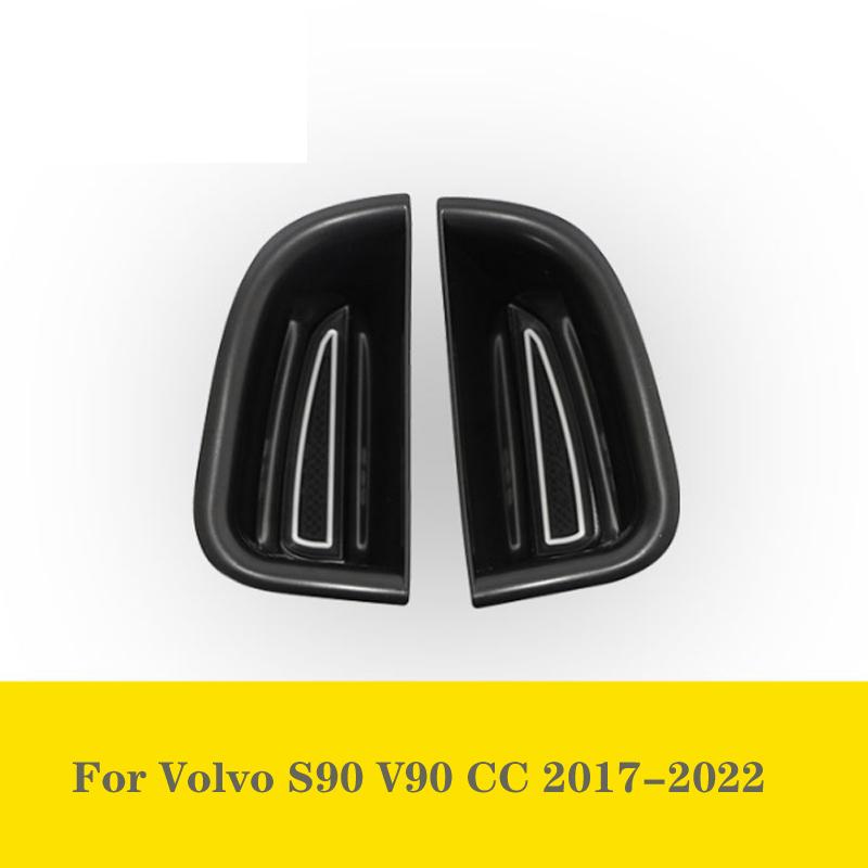 Моя хорошая машина для Volvo S90 V90 CC 2017 2018, передняя дверь автомобиля, боковая ручка, ящик для хранения, органайзер, лоток, аксессуары