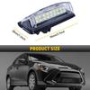 LED License Plate Tag Light 6000K Super White For IS Lexus ES GS RX Toyota Camry
