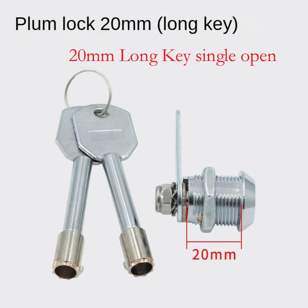 Safe Deposit Box Locks with 2 Keys File Metal Cabinet Replacement Lock New Emergency Lock