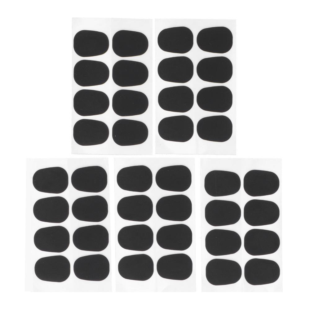 160 Pcs Black Color Clarinet Mouthpiece Patches Mouthpiece Patches For Saxophone Performance