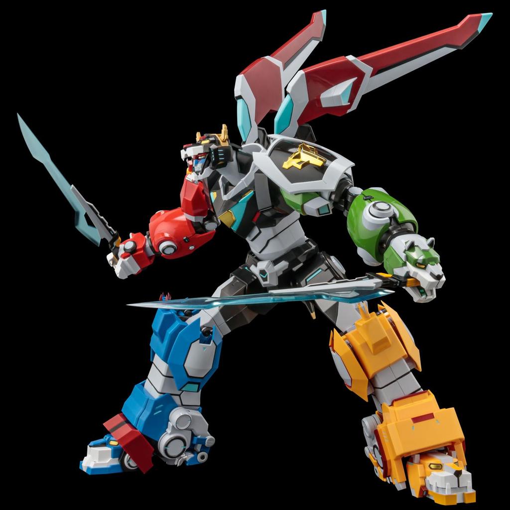 RIOBOT Voltron Legendary Defender Voltron Diecast ABS Painted Complete Action Figure Non-Scale &