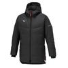 Football Wear MORELIA Down Half Coat Heat Retention Water Repellent P2MEA502 Black L