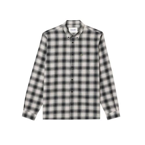 Lacoste Mens Flannel Regular Shirt