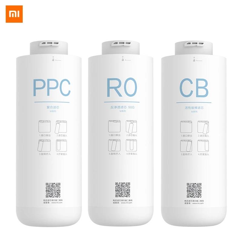 Оригинальный фильтр для очистки воды Xiaomi PPC, композитный фильтр, фильтр обратного осмоса, задний фильтр с активированным углем для C1 и MRB23