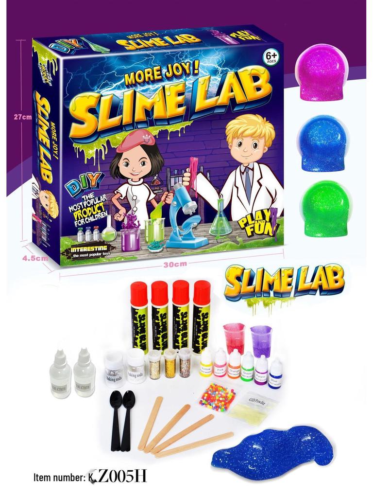 Shake Shake DIY Slime Kit: Hands-on Crystal Clay Toy for Kids