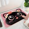 Soft Cat Pattern Floor Mat Non-Slip Animal Area Rug Trendy Bedside Carpet  Home Decor