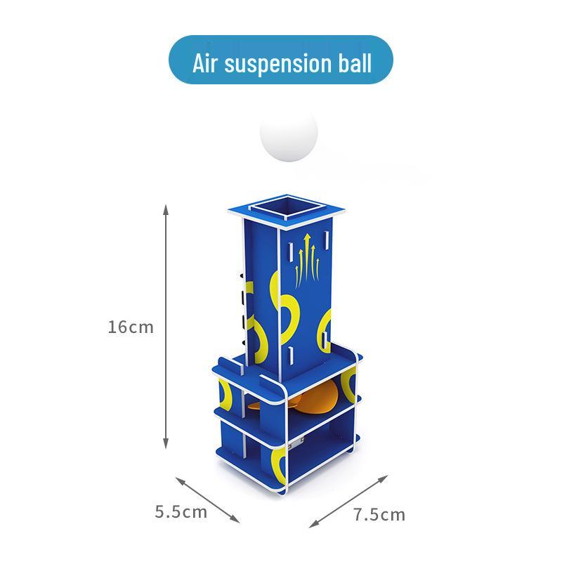 Флюгер с воздушным подвесом для научного эксперимента Бернулли с пропеллером от электрического вентилятора