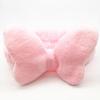Butterfly Hair Bands for Women Solid Coral Fleece Elastic Bow Headband Soft Wash Face Head Band Cute Girls Accessories Headwrap