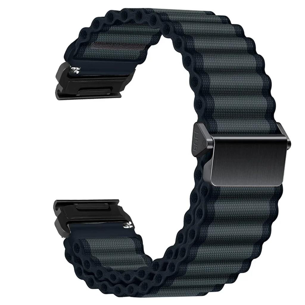 26MM 22MM Нейлоновые ремешки для часов Для Garmin Fenix 6X 6 6S Pro 7X 7 8 Easyfit Браслет Fenix 5 5X 5S Plus Умные часы Браслет