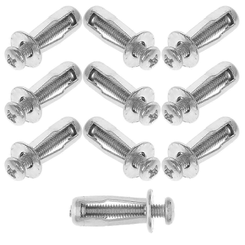 2026 Best!! Czech Republic Riveting Nuts Silver Color Iron Material for Home Use 10pcs Versatile Nail