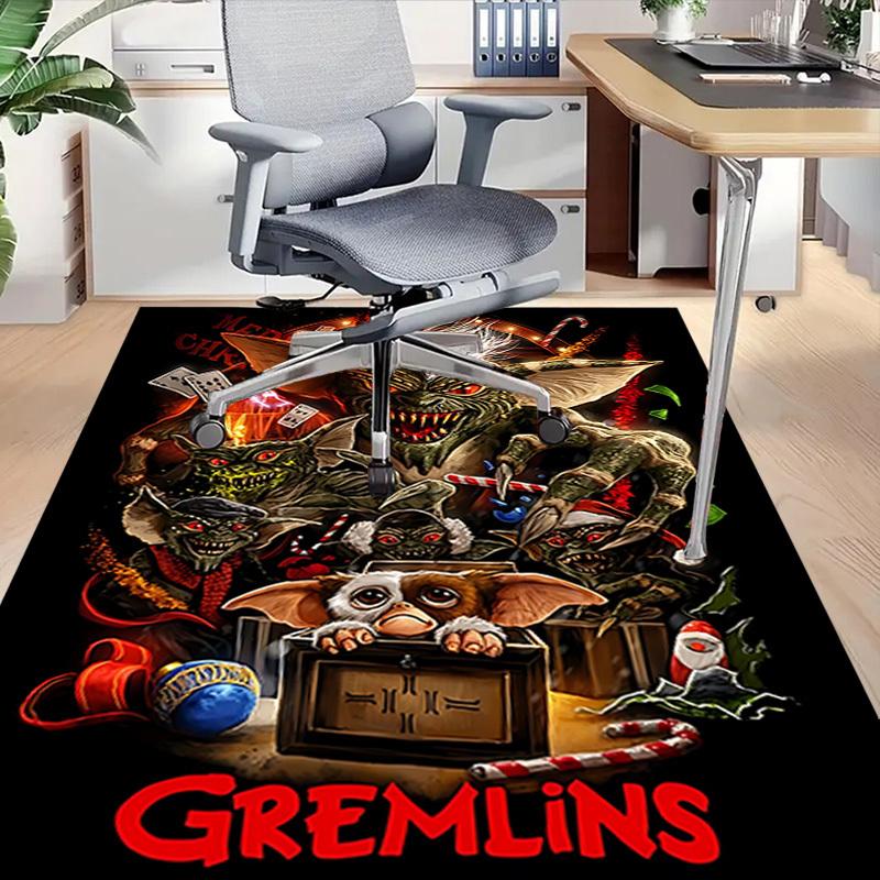 1 шт. Рождественский коврик Gremlins, офисный коврик, уличный коврик, домашний декор, ковер для зоны, фестивальный