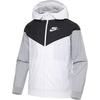 Nike Куртка с капюшоном и цветным логотипом на молнии для детей 850443-102