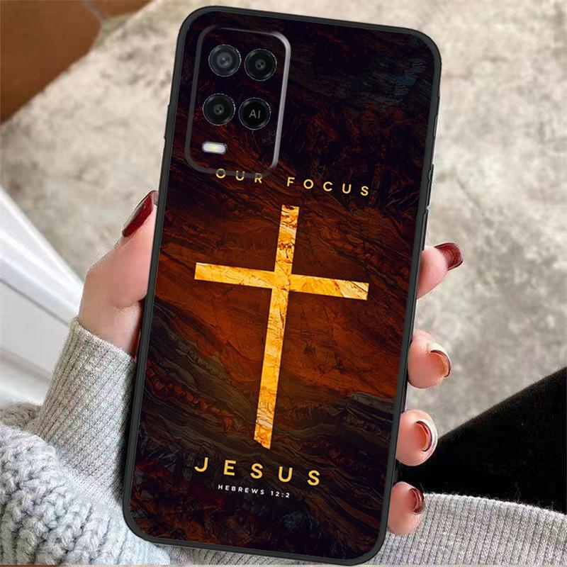 Чехол Faith Christian Jesus Для OPPO A78 A98 A18 A58 A96 A76 A16 A5 A9 A53 A15 A17 A77 A52 A72 A74 A94 A54 A57 S