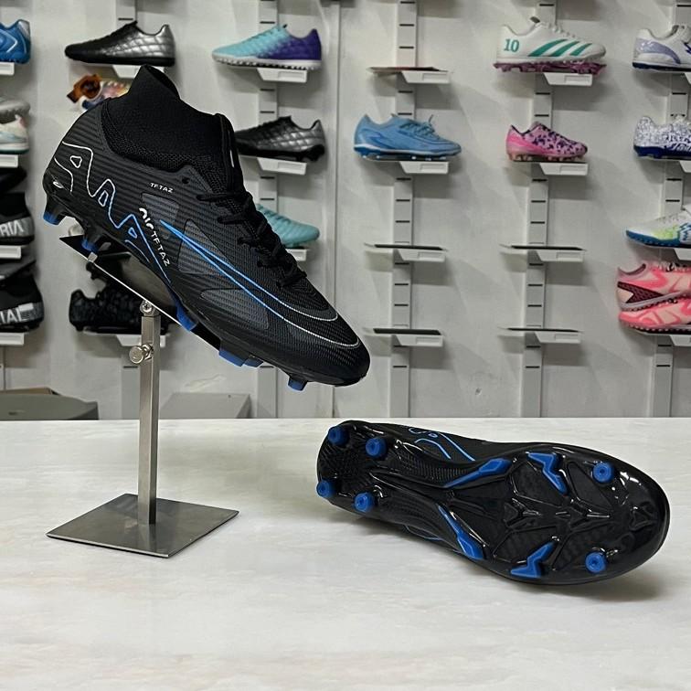 Подростковые футбольные бутсы Putian студенческие трава длинные шипы мужские и женские длинные сломанные шипы зеленый оттенок тренировочные бутсы