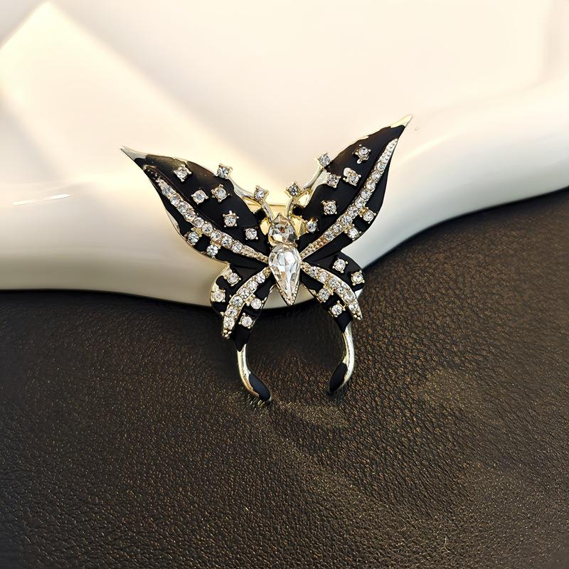 Элегантная китайская ретро эмалевая брошь Феникс и Бабочка для женщин