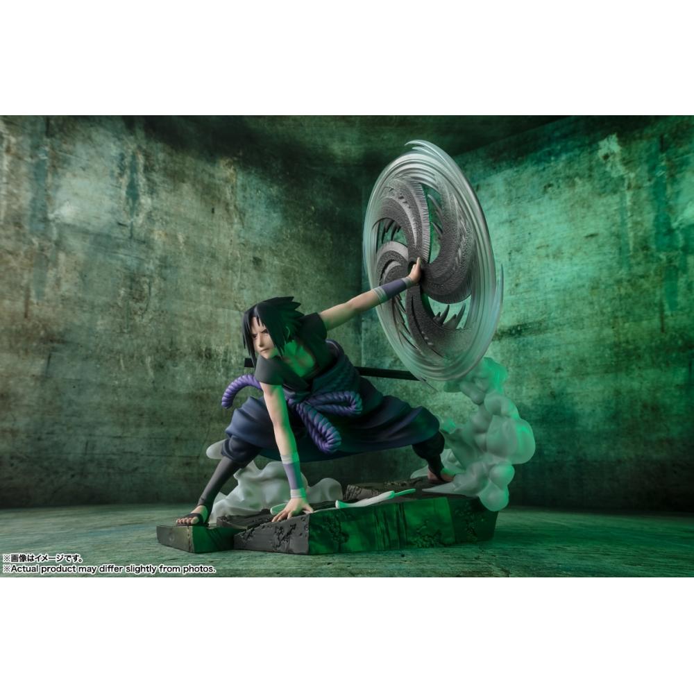 Naruto Figuarts Zero [супер Жестокая Битва] Саске Учиха Свет Тьма Мангекё Шарингана