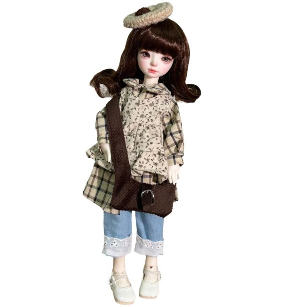 11.8 Inch BJD Doll 6 Points Joint Multi-joint Doll Cute Clothes Handmade Doll Clothes DIY Projects