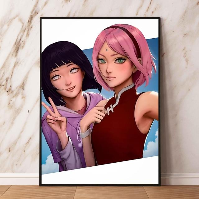 Картина на холсте, настенное искусство Наруто, Рождественский подарок, украшение для детской спальни, модульная печать