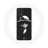 Case - Maniacase - Samsung Galaxy A32 4G - Black and White - Monkey D. Luffy - Soft