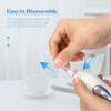 Water Flosser Cordless Oral Irrigator IPX7 Waterproof Cordless Teeth Cleaner 3 Modes USB Rechargeable Flosser with 220mL Water Tank 4 Replaceable Jet