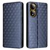 For ZTE nubia Neo 2 5G Case Wallet Rhombus Imprinted Leather Phone Cover
