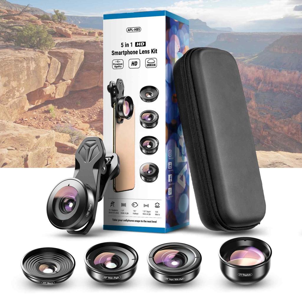 Newest Macro Telephoto Wide Angle Lenses Phone Mobile Camera Lens Photos
