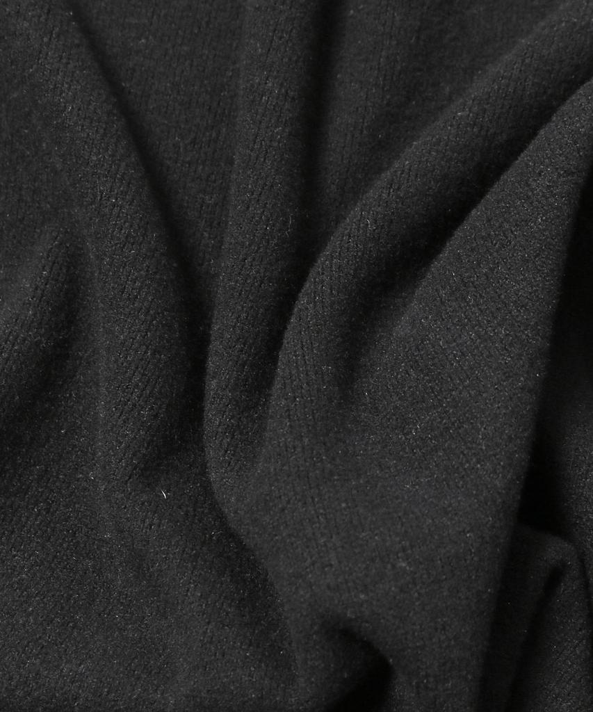 Мужская футболка-henley с двойным воротником ADHOC (черный) (Hc8Lt06)