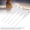 5PCS Slow Sinking Sinking Float White Gold Fishing Bobber Durable Fishing Floats  Fly Fishing