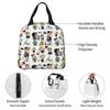 Mafalda And Her Characters Insulated Lunch Bag Large Reusable Thermal Bag Tote Lunch Box School Travel Food Bag