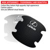 Interior Stickers Carbon Fiber Car Door Handle Protection Sticker Emblem Accessories For Lexus RX 300 IS 250 300 GX 400 460 UX 2
