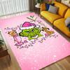 Christmas Grinch Living Room Non-Slip Area Rug Soft Carpet for Bedroom Game Playroom Sofa Office Home Decor Doormat Christmas Gift C9211448