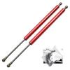 KUNSYOUKIM Bonnet Hood Damper Set Carbon for Subaru Impreza Series Generation Vehicle Modification Inspection Set (Red Fiber) GD/GG (2nd Sedan/Sport