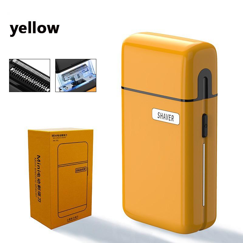 Электробритва MOTAWISH Mini с возвратно-поступательным движением и двумя лезвиями, аккумуляторная бритва Type-C, моющаяся для всего тела, портативная бритва