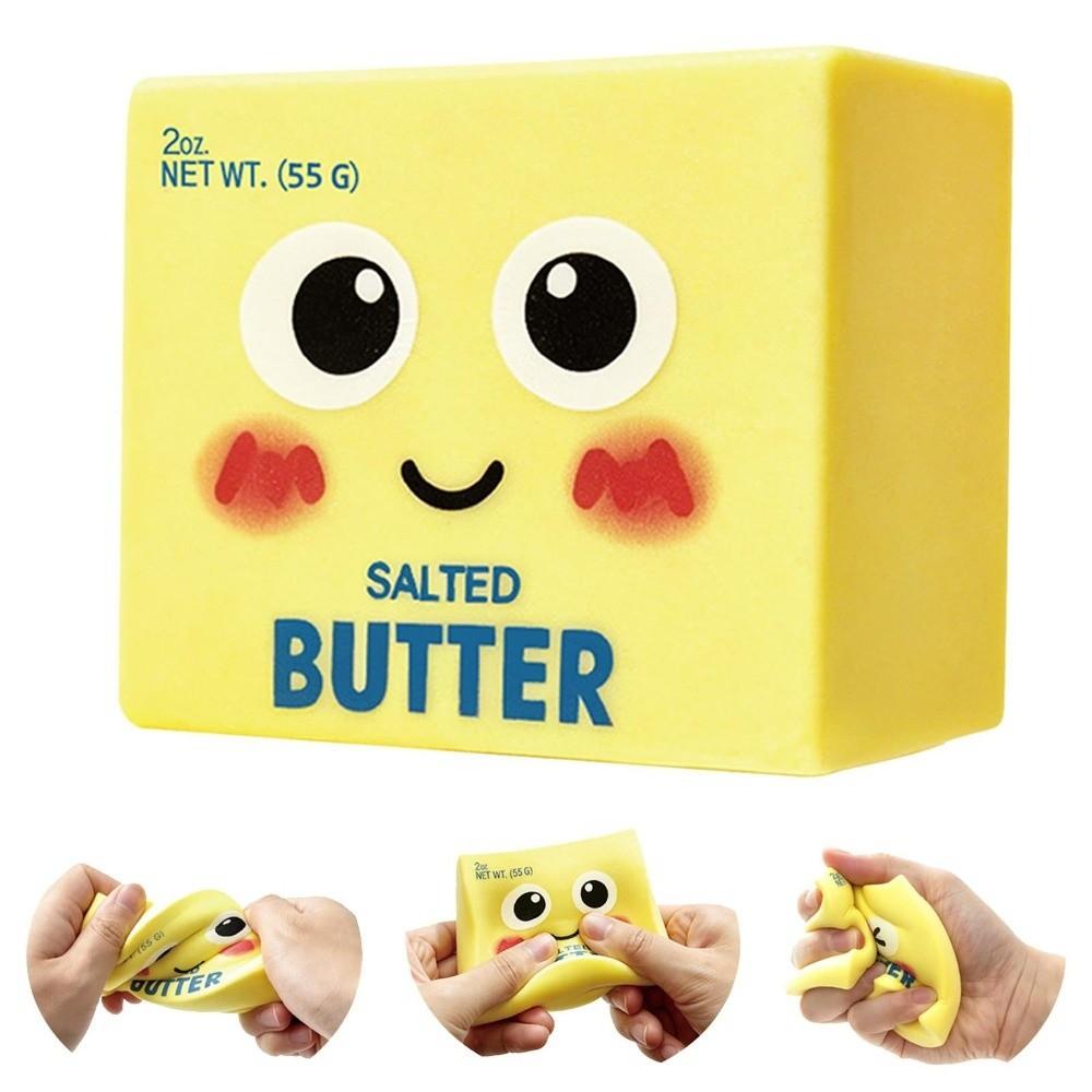 High Elastic Butter Stick Squishy Slow Rising Squeeze Toy Office Stress Relief