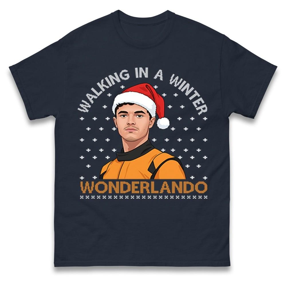 Walking In A Winter Wonderlando Funny Christmas Tshirt Holiday Gift Tee Top