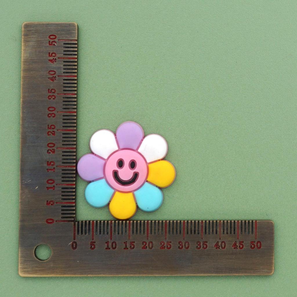 Пряжки для украшения обуви в виде бабочек и цветов для садовых клогов