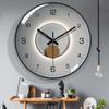 Modern Simple Fashion Wall Clock Non-punching Silent  Non-ticking Wall Clock for Wall Decoration Living Room Bedroom Kitchen